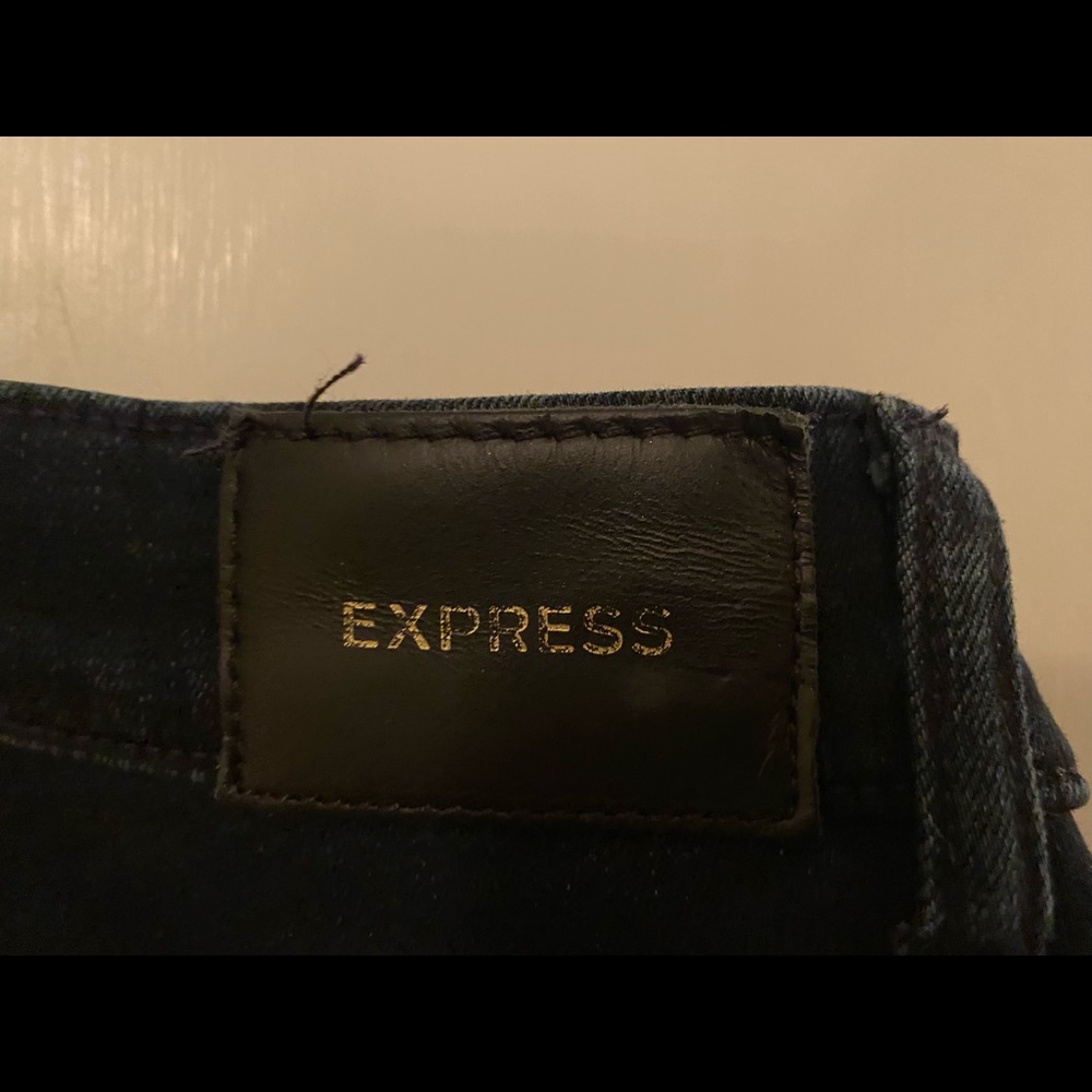 Express - High Rise Black Jeans